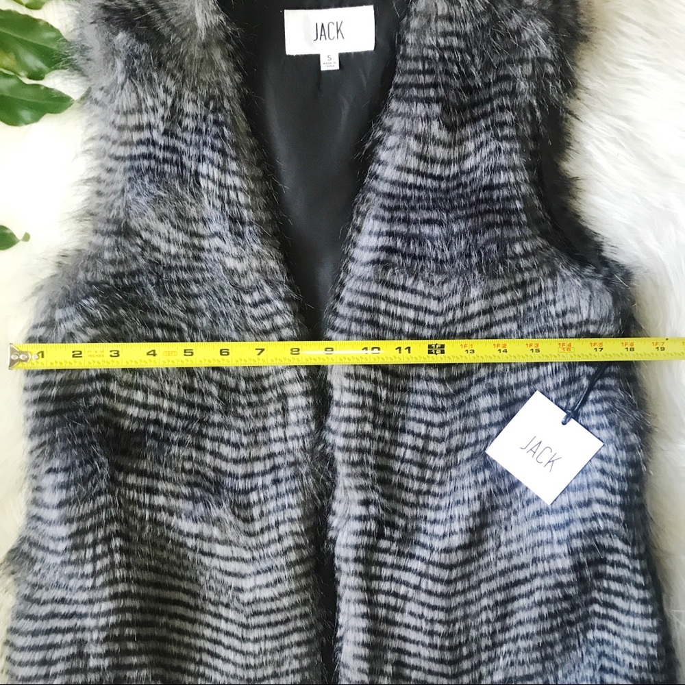 ITEM IS SOLD - NWT BB Dakota fur vest - Picture 8 of 8